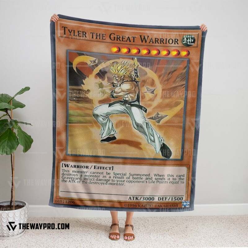 Yu Gi Oh Tyler the Great Warrior Blanket 1