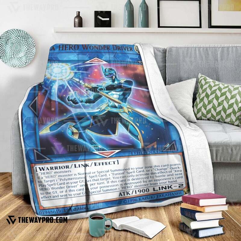 Yu Gi Oh Xtra HERO Wonder Driver Blanket 1