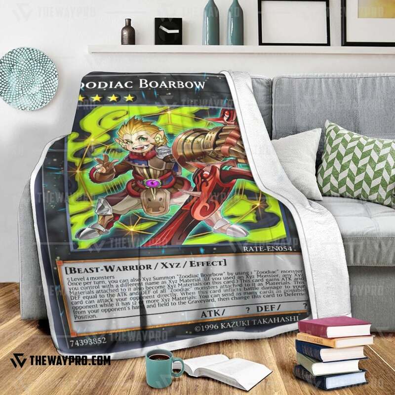 Yu Gi Oh Zoodiac Boarbow Blanket 1