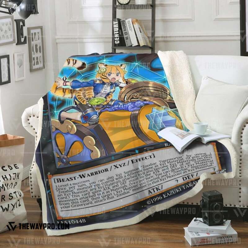 Yu Gi Oh Zoodiac Tigermortar Blanket