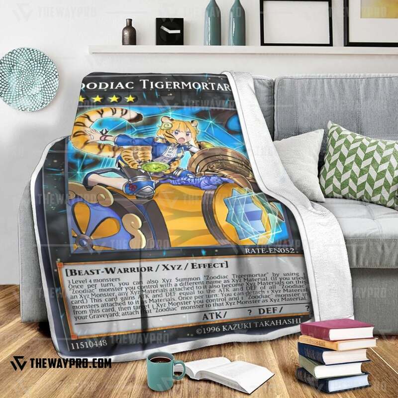 Yu Gi Oh Zoodiac Tigermortar Blanket 1