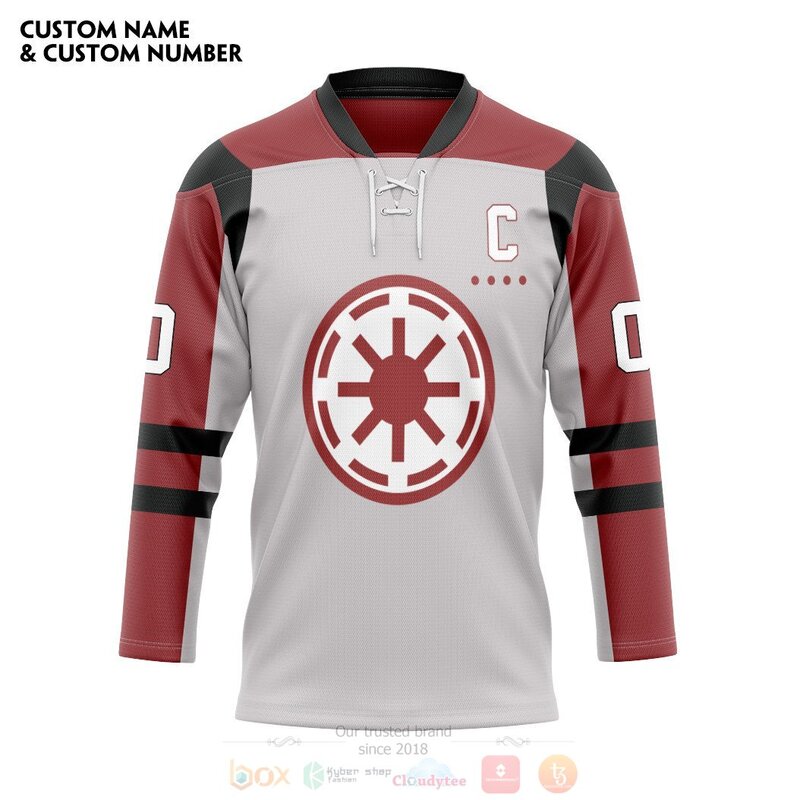 3D Star Wars The Republic Personalized Hockey Jersey