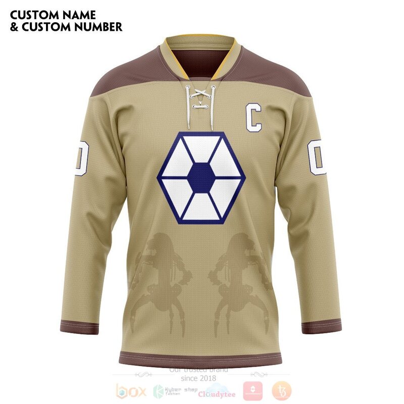 3D Star Wars The Separatists Personalized Hockey Jersey