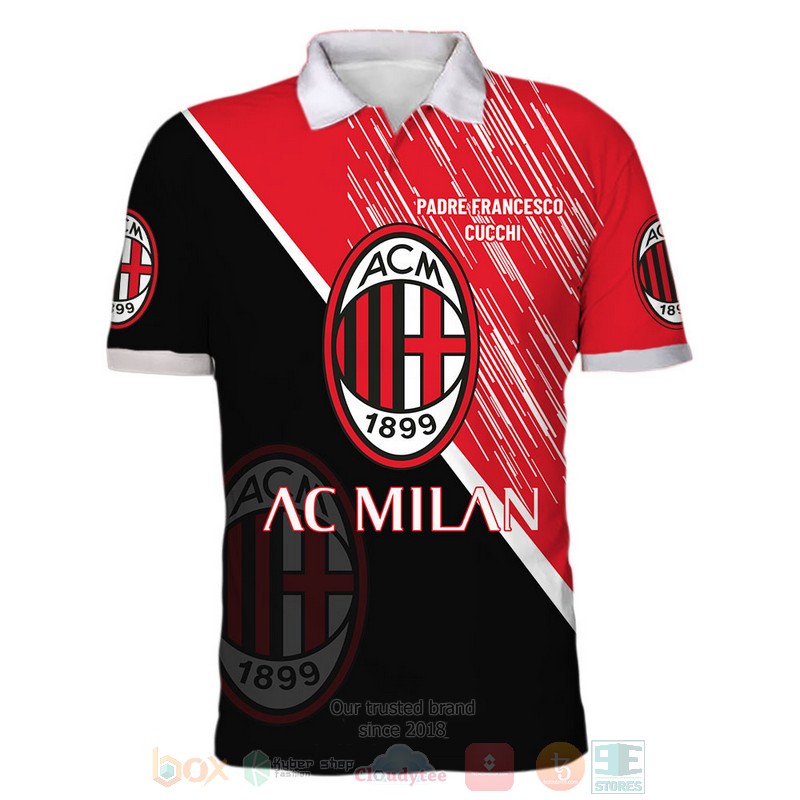 AC Milan Padre Francesco Cucchi 3D shirt hoodie 1 2 3 4 5 6 7 8