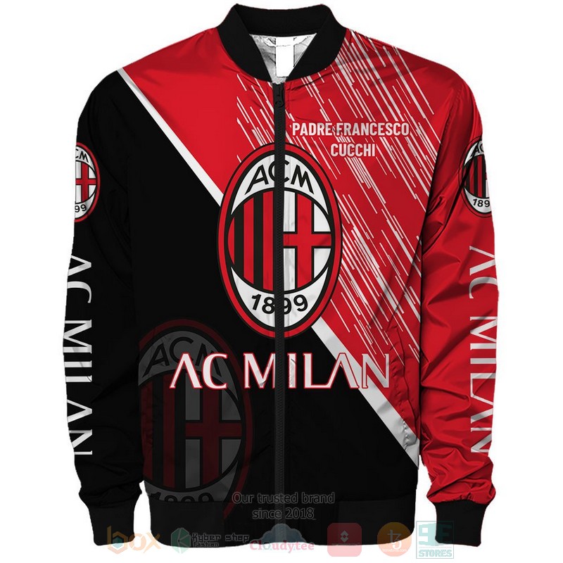 AC Milan Padre Francesco Cucchi 3D shirt hoodie 1 2 3 4 5 6 7 8 9 10 11 12 13 14 15 16 17