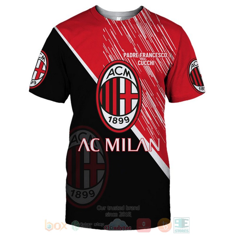 AC Milan Padre Francesco Cucchi 3D shirt hoodie 1 2 3 4 5 6 7 8 9 10 11 12 13 14 15 16 17 18 19 20 21