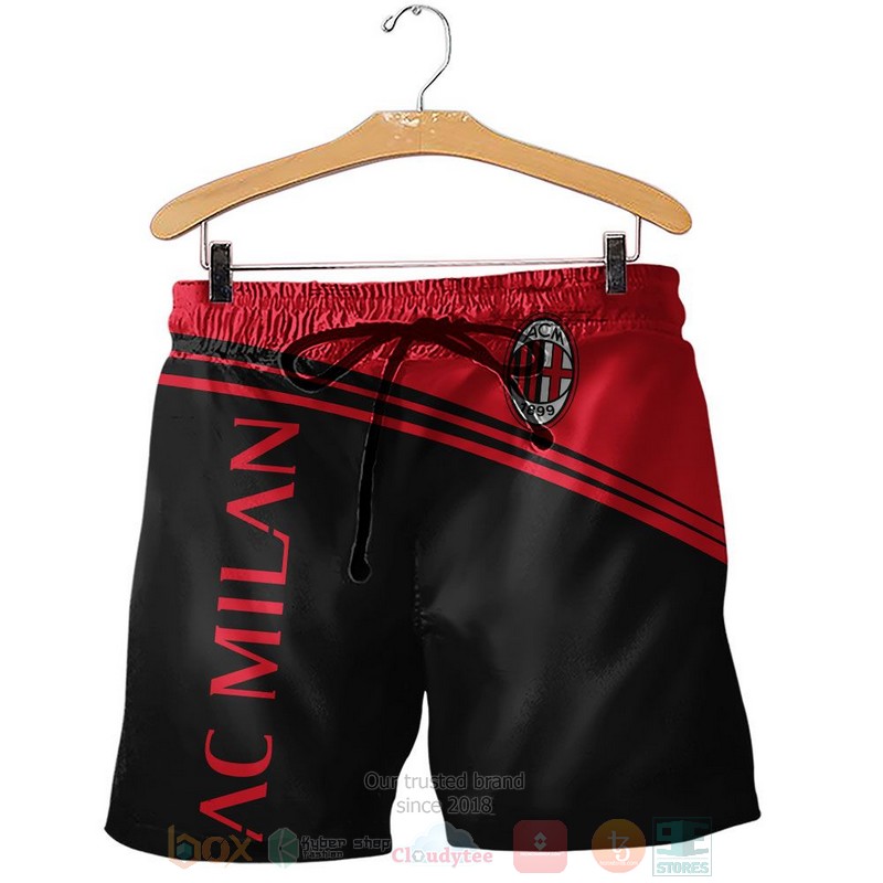 AC Milan red black 3D shirt hoodie 1 2 3 4 5 6 7 8 9 10 11 12 13 14 15