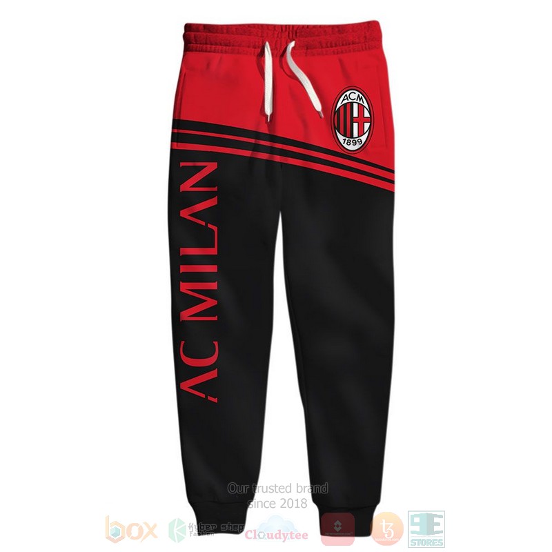 AC Milan red black 3D shirt hoodie 1 2 3 4 5 6 7 8 9 10 11 12 13 14 15 16 17 18 19 20