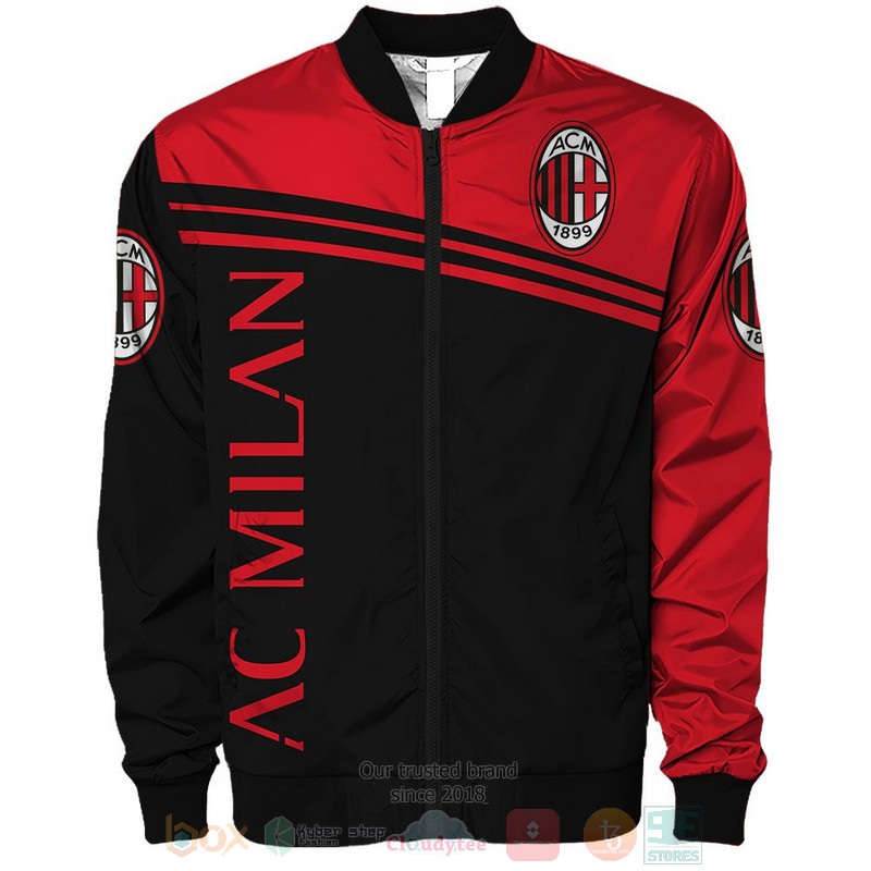 AC Milan red black 3D shirt hoodie 1 2 3 4 5 6 7 8 9 10 11 12 13 14 15 16 17 18 19 20 21