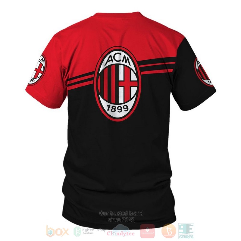 AC Milan red black 3D shirt hoodie 1 2 3 4 5 6 7 8 9 10 11 12 13 14 15 16 17 18 19 20 21 22 23 24 25 26 27