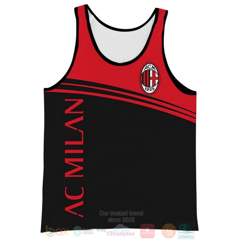 AC Milan red black 3D shirt hoodie 1 2 3 4 5 6 7 8 9 10 11 12 13 14 15 16 17 18 19 20 21 22 23 24 25 26 27 28 29 30