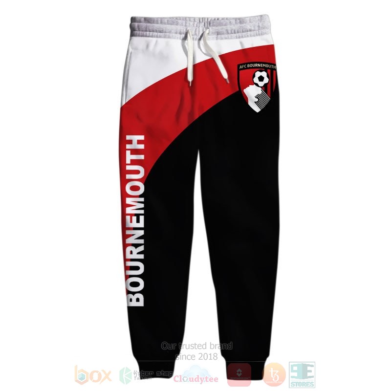 AFC Bournemouth white red black 3D shirt hoodie 1 2 3 4 5 6 7 8 9 10 11 12 13 14 15 16