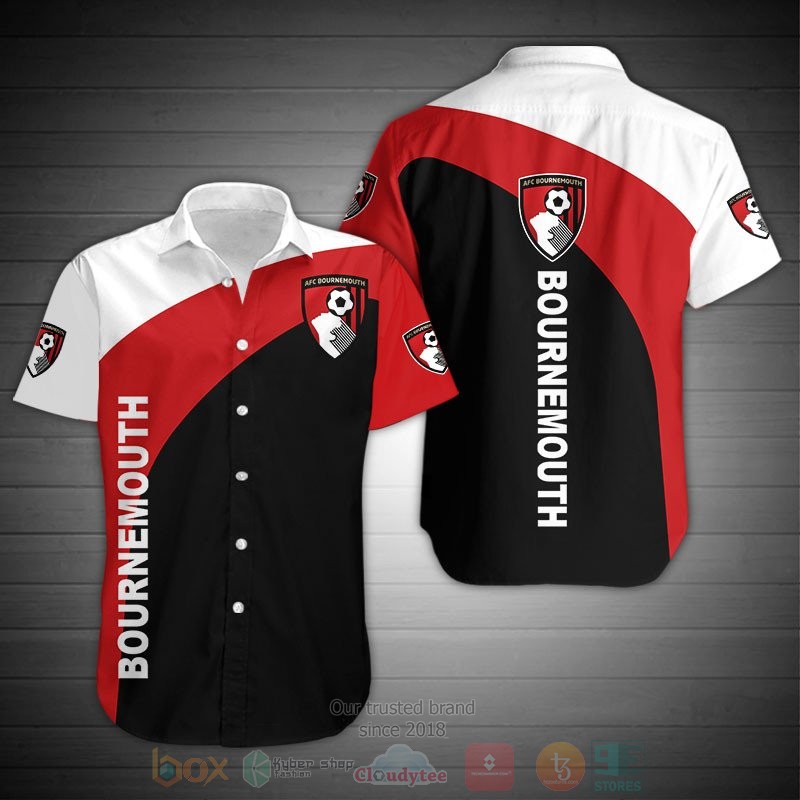 AFC Bournemouth white red black 3D shirt hoodie 1 2 3 4 5 6 7 8 9 10 11 12 13 14 15 16 17 18 19