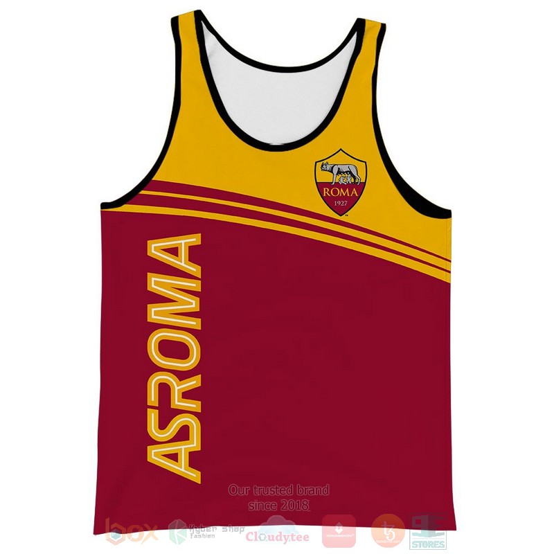 AS Roma red yellow 3D shirt hoodie 1 2 3 4 5 6 7 8 9 10 11 12 13 14