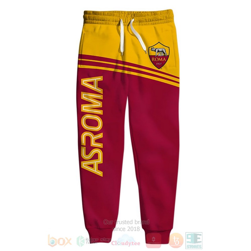 AS Roma red yellow 3D shirt hoodie 1 2 3 4 5 6 7 8 9 10 11 12 13 14 15 16 17 18 19 20
