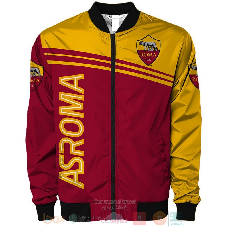 AS Roma red yellow 3D shirt hoodie 1 2 3 4 5 6 7 8 9 10 11 12 13 14 15 16 17 18 19 20 21