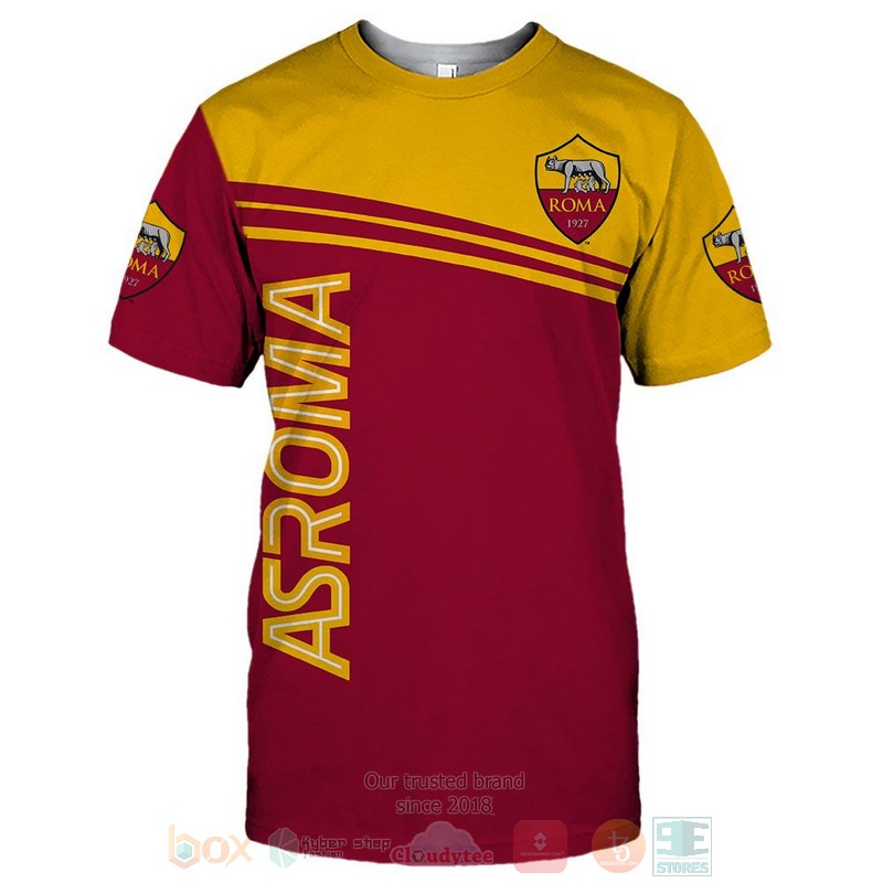 AS Roma red yellow 3D shirt hoodie 1 2 3 4 5 6 7 8 9 10 11 12 13 14 15 16 17 18 19 20 21 22 23 24 25 26