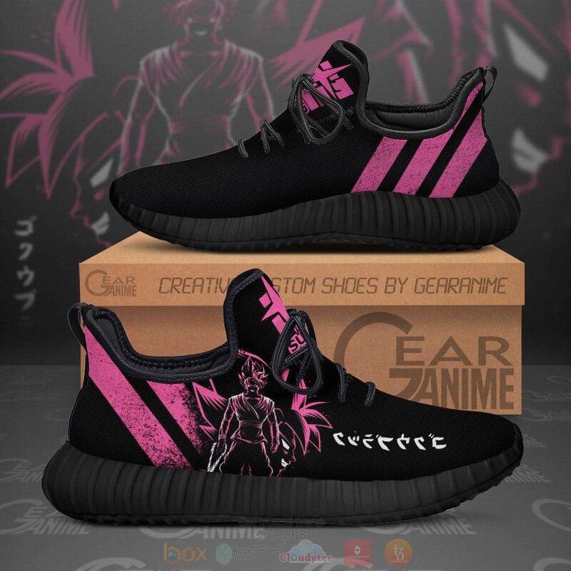 Anime Dragon Ball Goku Black Rose Shoes