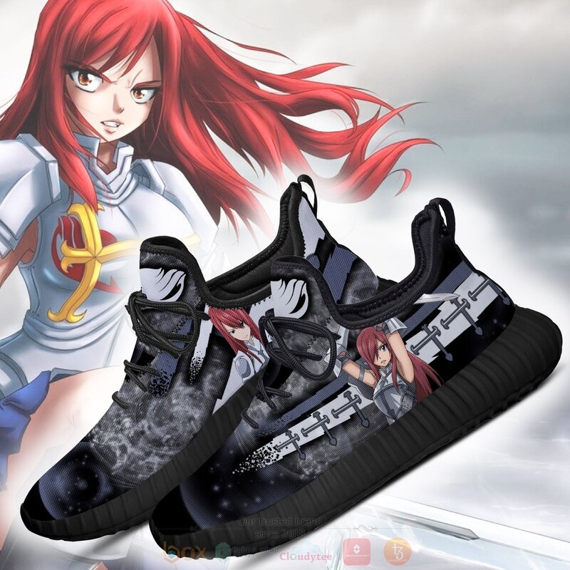 Anime Fairy Tail Erza Scarlet Reze Shoes 1