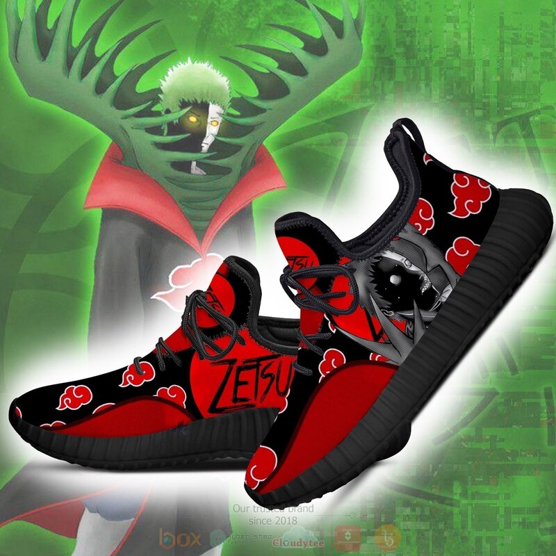 Anime Naruto Akatsuki Zetsu Reze Shoes 1