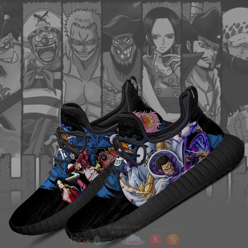 Anime One Piece Fujitora and Shichibukai Reze Shoes 1