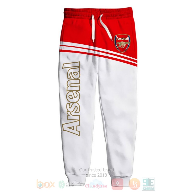 Arsenal Football Club white red 3D shirt hoodie 1 2 3 4 5 6 7 8 9 10 11 12 13 14 15 16