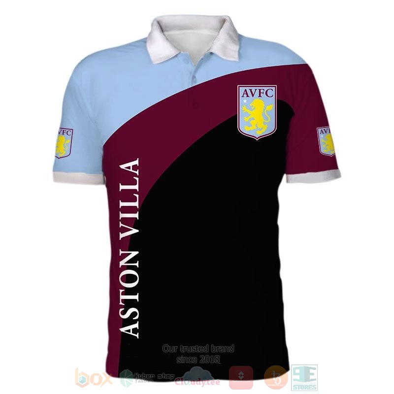 Aston Villa FC red black 3D shirt hoodie 1 2 3 4 5 6 7 8 9 10 11 12 13 14 15 16 17 18 19 20