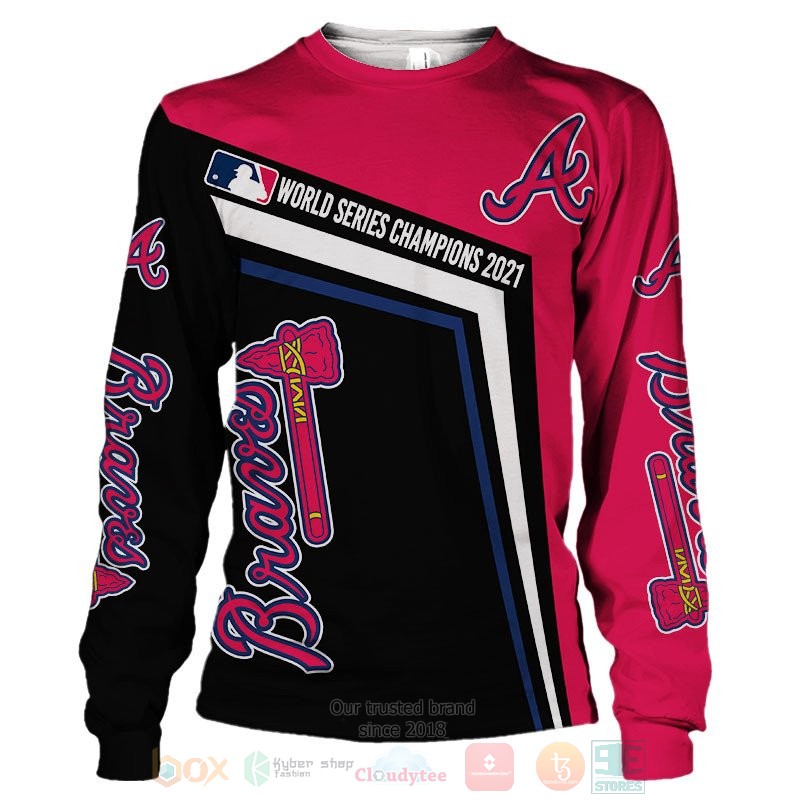 Atlanta Braves World Series Champions 2021 3D shirt hoodie 1 2 3 4 5 6 7 8 9 10 11 12 13 14 15