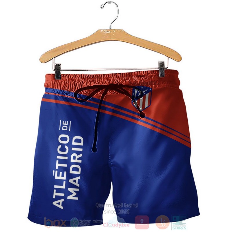 Atletico de Madrid blue red 3D shirt hoodie 1 2 3 4 5 6 7 8 9 10 11 12 13 14 15