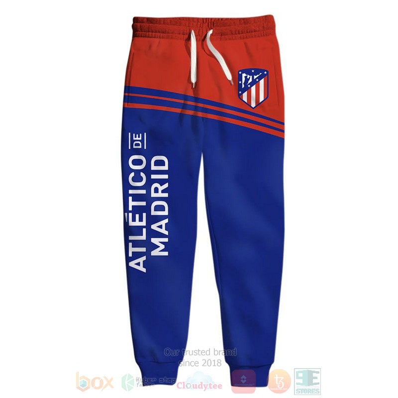 Atletico de Madrid blue red 3D shirt hoodie 1 2 3 4 5 6 7 8 9 10 11 12 13 14 15 16 17 18 19 20