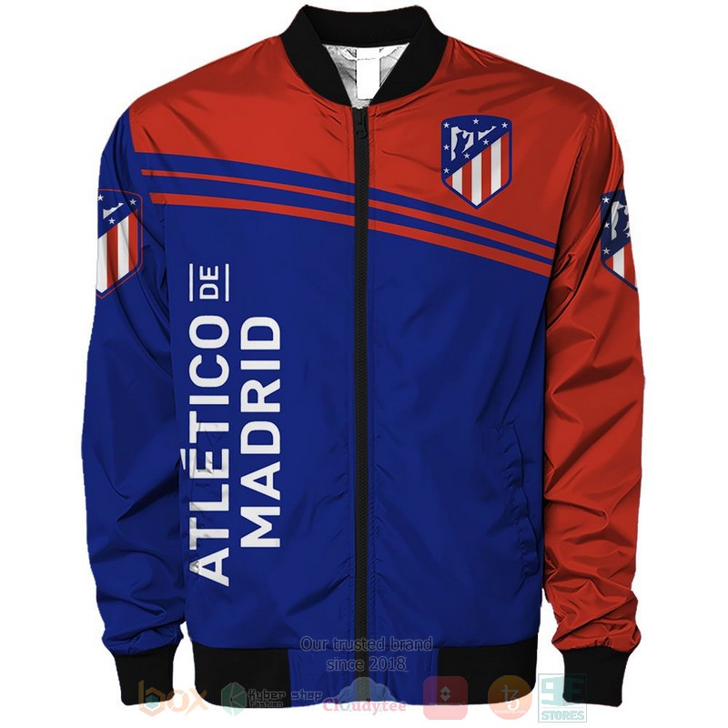 Atletico de Madrid blue red 3D shirt hoodie 1 2 3 4 5 6 7 8 9 10 11 12 13 14 15 16 17 18 19 20 21