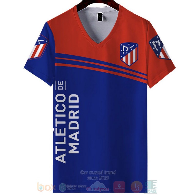 Atletico de Madrid blue red 3D shirt hoodie 1 2 3 4 5 6 7 8 9 10 11 12 13 14 15 16 17 18 19 20 21 22 23 24 25 26 27 28