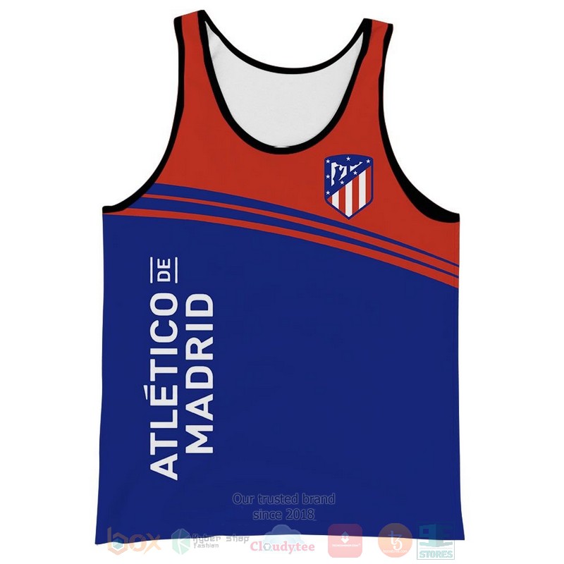 Atletico de Madrid blue red 3D shirt hoodie 1 2 3 4 5 6 7 8 9 10 11 12 13 14 15 16 17 18 19 20 21 22 23 24 25 26 27 28 29 30