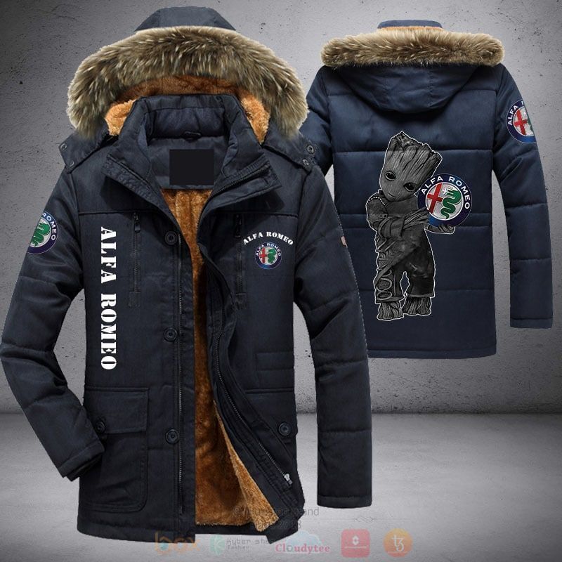 Baby Groot Alfa Romeo Parka Jacket 1