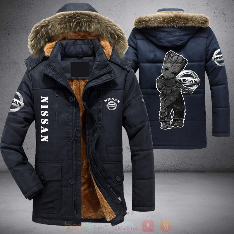 Baby Groot Nissan Parka Jacket 1