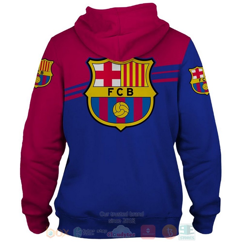Barcelona FC 3D shirt hoodie 1 2 3 4 5 6 7 8 9 10 11 12 13 14 15 16 17