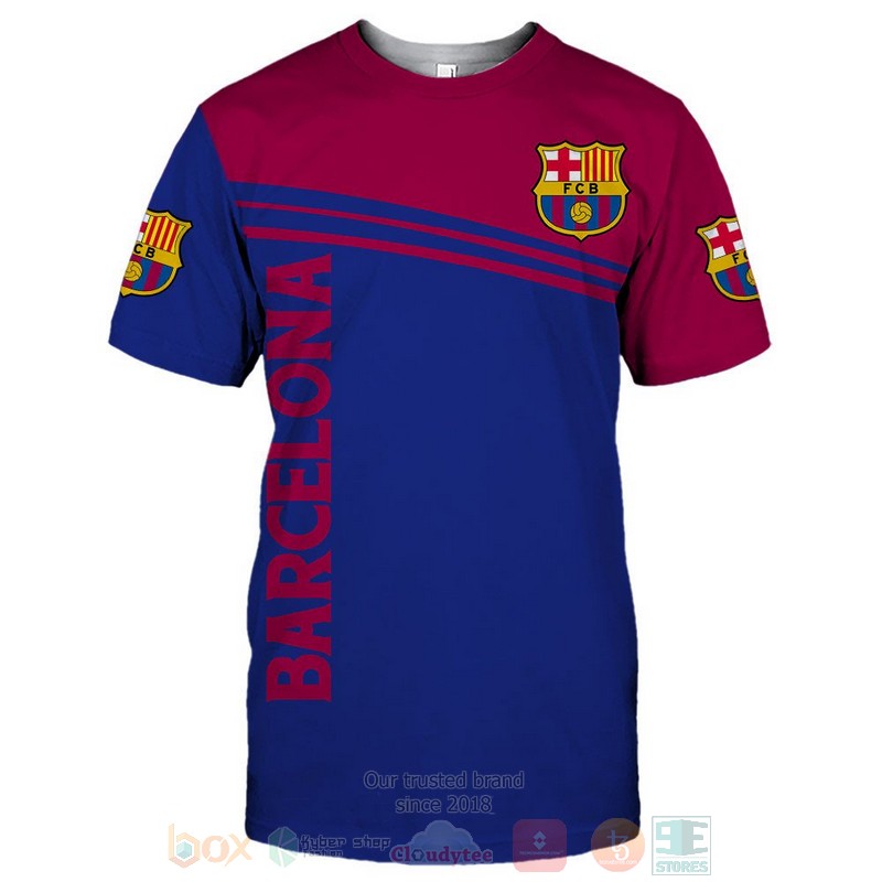 Barcelona Football Club blue red 3D shirt hoodie 1 2 3 4 5 6 7 8 9 10 11 12 13 14 15 16 17 18 19 20 21