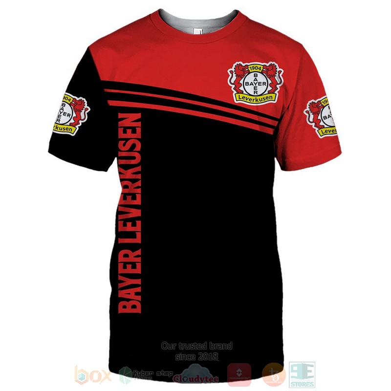Bayer Leverkusen 3D shirt hoodie 1 2 3 4 5 6 7 8 9 10