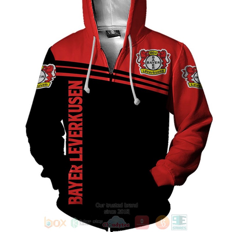 Bayer Leverkusen 3D shirt hoodie 1 2 3 4 5 6 7 8 9 10 11 12 13 14 15 16 17 18
