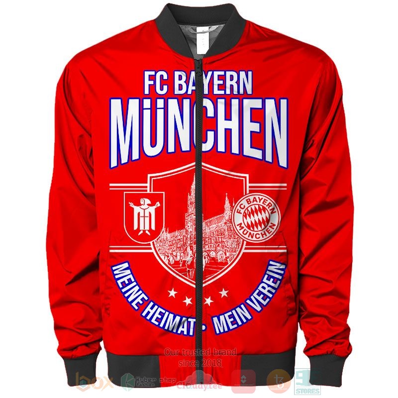 Bayern Munchen FC red 3D shirt hoodie 1 2 3 4 5 6 7 8 9 10 11 12 13 14 15 16 17