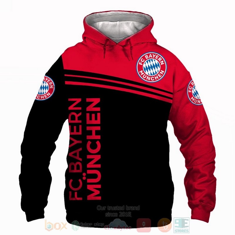 Bayern Munich 3D shirt hoodie 1 2 3 4 5 6 7 8 9 10 11 12 13 14 15 16