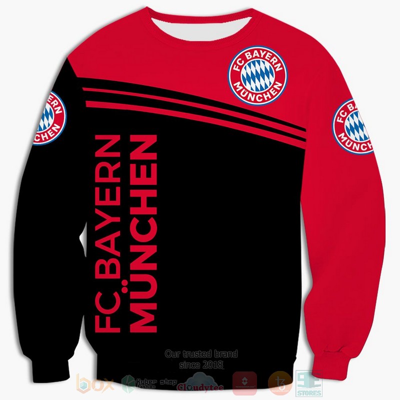 Bayern Munich 3D shirt hoodie 1 2 3 4 5 6 7 8 9 10 11 12 13 14 15 16 17 18 19