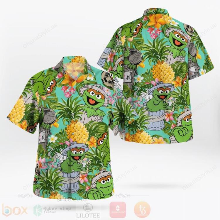 Big Bird The Muppet Hawaiian Shirt 1