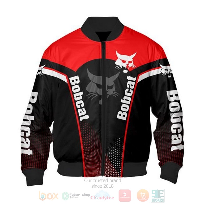 Bobcat red black 3D shirt hoodie 1 2 3 4 5 6 7 8 9 10 11 12 13 14 15 16 17