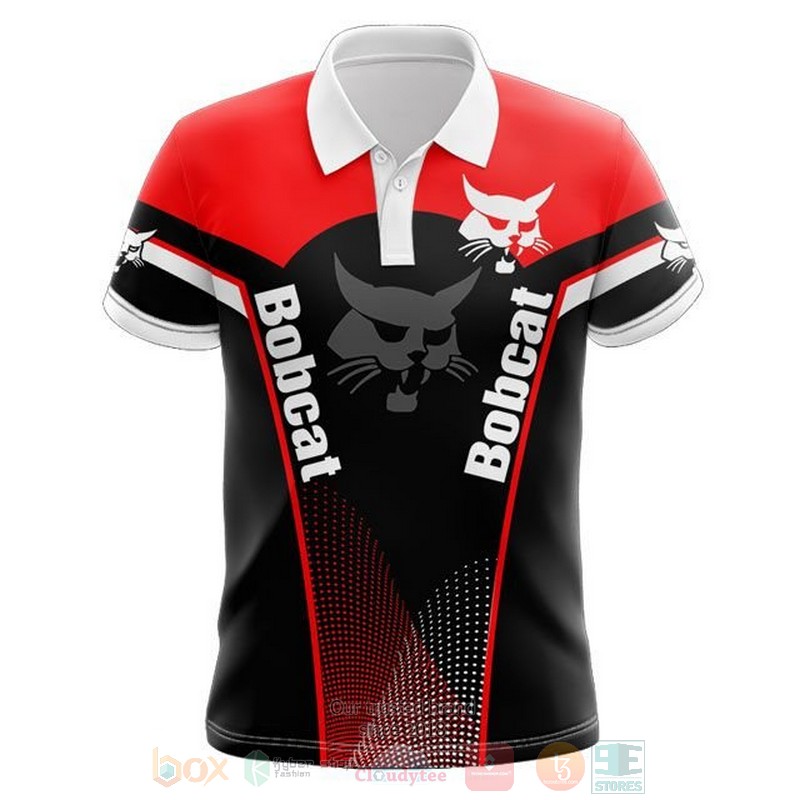 Bobcat red black 3D shirt hoodie 1 2 3 4 5 6 7 8 9 10 11 12 13 14 15 16 17 18 19 20