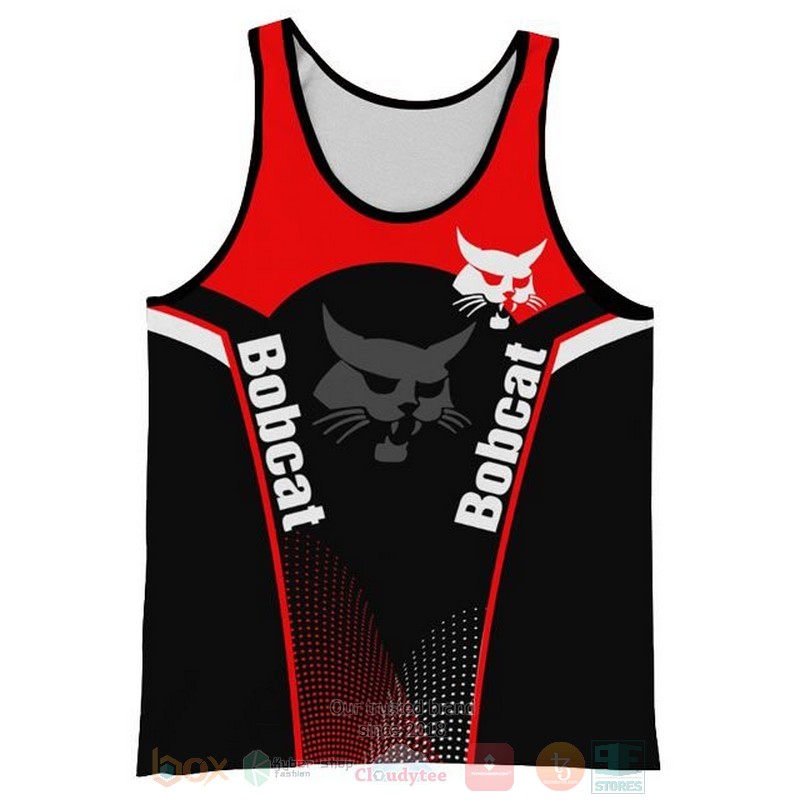 Bobcat red black 3D shirt hoodie 1 2 3 4 5 6 7 8 9 10 11 12 13 14 15 16 17 18 19 20 21 22