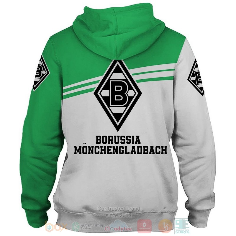 Borussia Monchengladbach 3D shirt hoodie 1 2 3 4 5 6 7 8 9 10 11 12 13 14 15 16 17