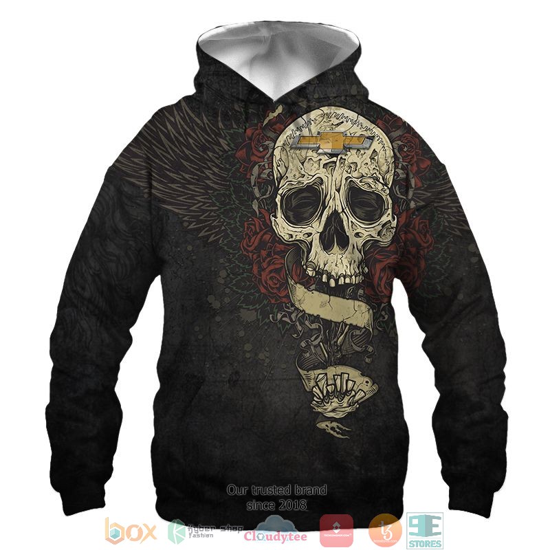 Brand new design CHEVY Skull 3d shirt hoodie 1 2 3 4 5 6 7 8 9 10 11 12 13 14 15 16