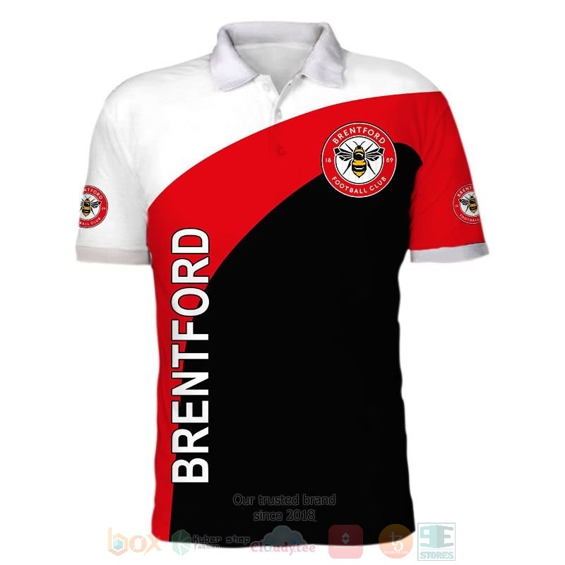 Brentford FC white red black 3D shirt hoodie 1 2 3 4 5 6 7 8 9 10 11 12 13 14 15 16 17 18 19 20