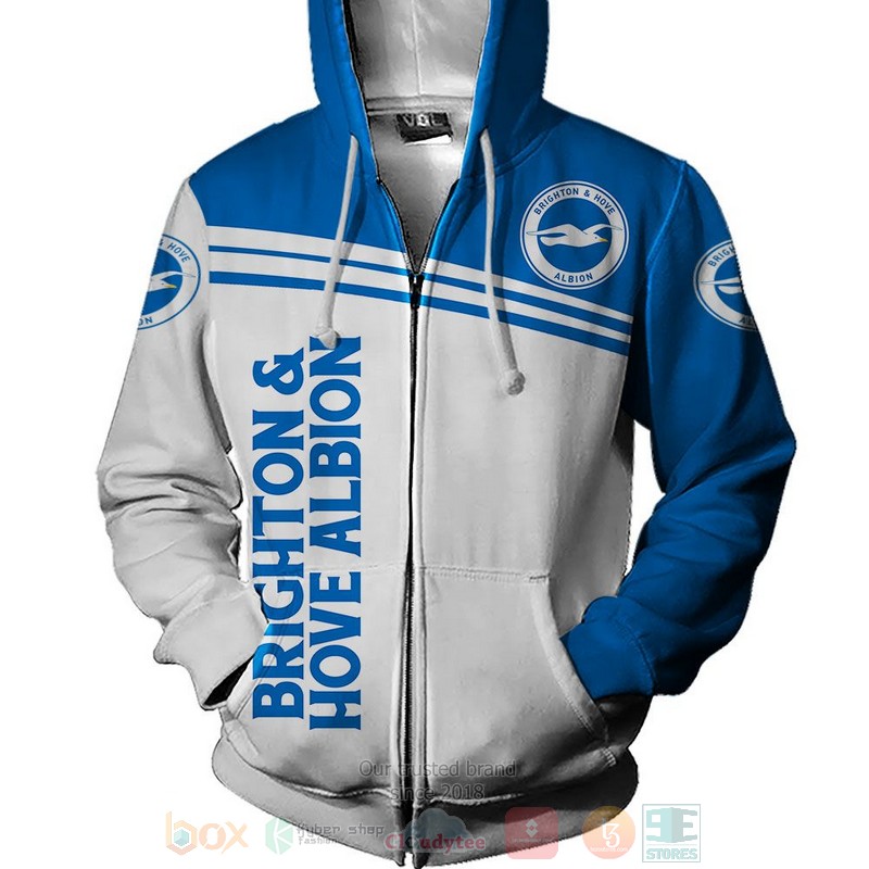 Brighton Hove Albion 3D shirt hoodie 1 2 3 4 5 6 7 8 9 10 11 12 13 14 15 16 17 18